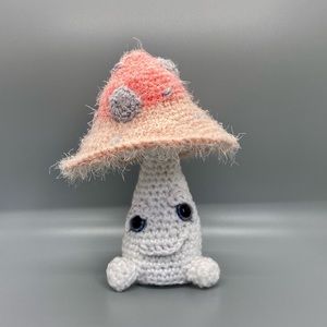 🌸🍄 Crocheted Mushroom Sprite🍄🌸